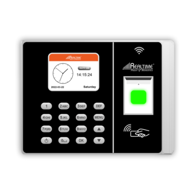 Realtime Biometrics Fingerprint Attendance &  Access Control RS9W