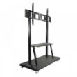 Techly Floor Support with Shelf for LCD/LED/Plasma TV 55-120"