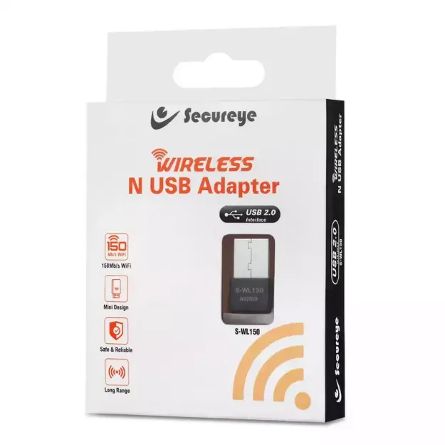 Secureye  WiFi 150 MBPS USB Adapter