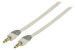 Stereo Audio Cable 3.5 mm Male - 3.5 mm Male 2.00 m White 1