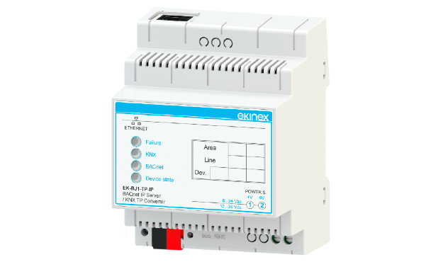 Ekinex Gateway BACnet IP server - KNx TP network