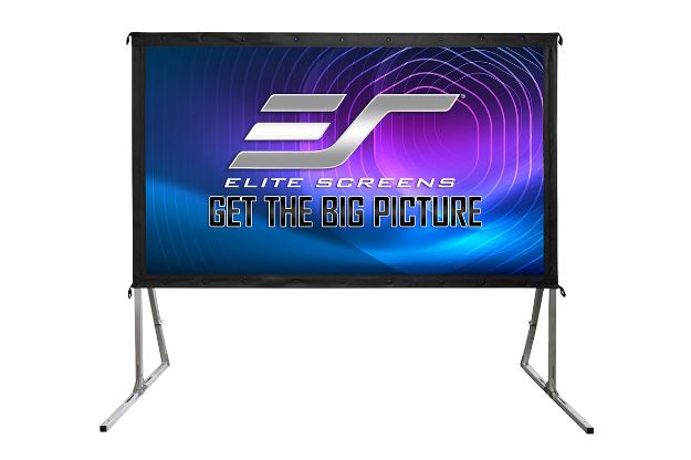 Elite Yard Master 2 Series is a fast folding-frame outdoor Portable projection screen