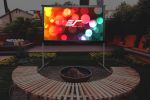 Elite Yard Master 2 Series is a fast folding-frame outdoor Portable projection screen 3