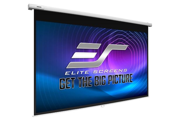 Elite Manual SRM Pro Series is an ultra affordable, high performance, manual pull-down projection screen