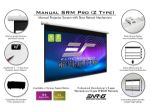 Elite Manual SRM Pro Series is an ultra affordable, high performance, manual pull-down projection screen 2