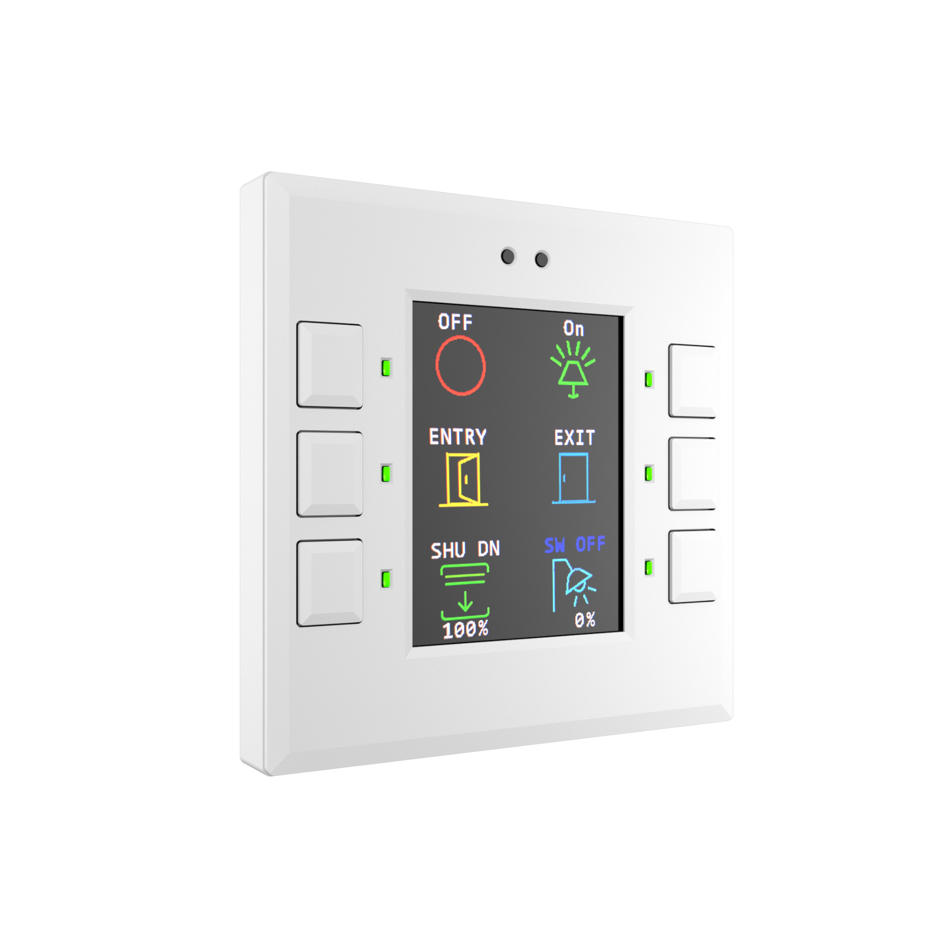 Ourican KNX 6 Push Buttons with Display