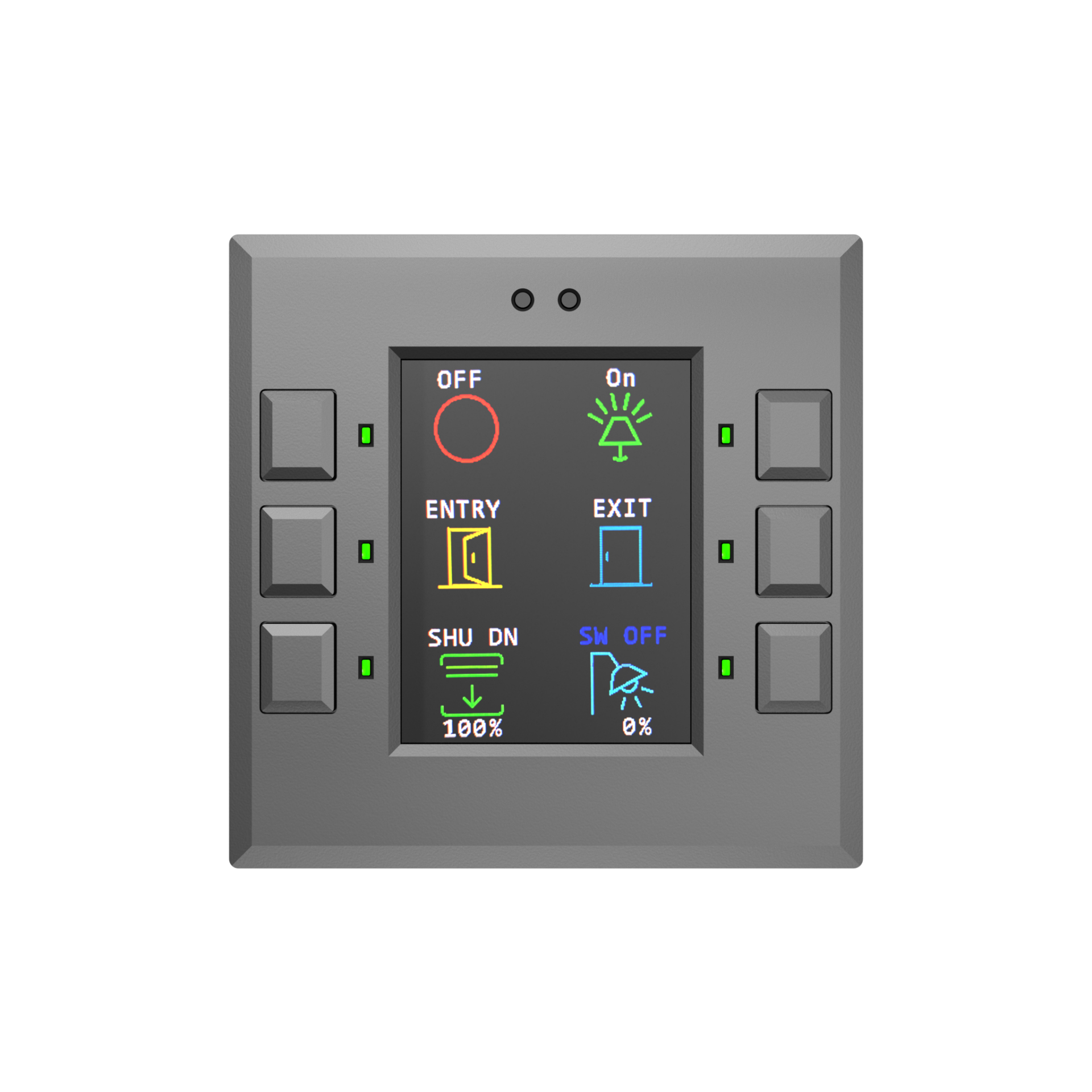 Ourican KNX 6 Push Buttons with Display