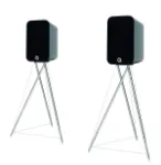 Concept 300 Bookself Speaker Pair Silver & Ebony 3