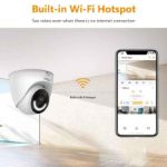 Dahua, Imou, Turret, Wi-Fi Wireless Security Camera, IPC-T26EP 