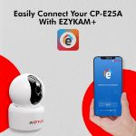 CP-Plus, ezyKam, 2MP Full HD Video, Smart Wi-Fi PT Camera, CP-E25A 