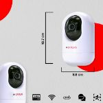 CP-Plus, ezyKam, 3MP Full HD Video, Smart Wi-Fi PT Camera, CP-E34A 