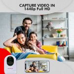 CP-Plus, ezyKam, 4MP Full HD Video, Smart Wi-Fi PT Camera, CP-E44A 