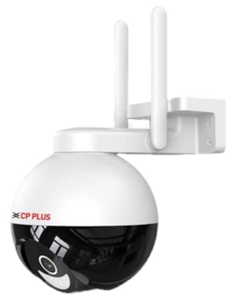 CP-Plus, ezyKam, 4MP Full HD Video, Outdoor Wi-fi Full Colour PT Camera, CP-Z43A