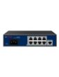 CP-Plus, Un-Mannaged 8EP + 1E 10/100Mbps AI PoE Switch, CP-ANW-HP8H1-N12