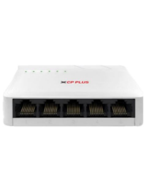 CP-Plus, 5 Ports,Gigabit Ethernet Switch CP-ANW-GS105-M