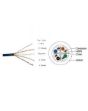 CP-Plus, CAT6, 4Pair 23AWG UTP Cable (Tangle Free), 305mtr, CP-EUT-6TGL-305