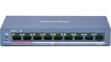 Hikvision, 8 Port Fast Ethernet Unmanaged POE Switch