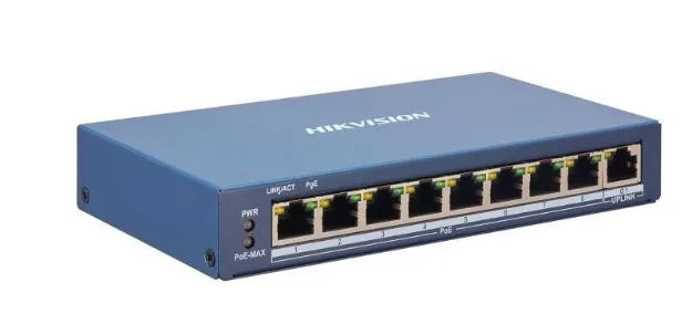 Hikvision 8 Port Fast Ethernet Smart POE Switch