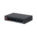 Dahua, 6-Port Unmanaged Desktop Switch with 4-Port PoE