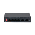 Dahua, 6-Port Unmanaged Desktop Switch with 4-Port PoE