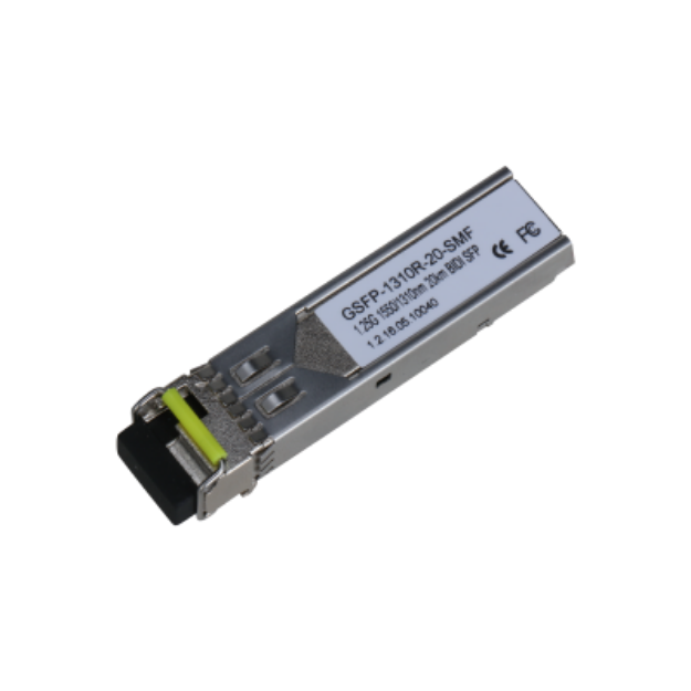 Dahua, Gigabit Optical Module, Transmission distance up to 20 km, 1550 nm sending, and 1310 nm receiving