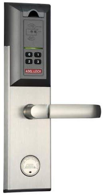 Adel, Smart Door Lock with Fingerprint, RFID Card, Password & Mechanical key - copy