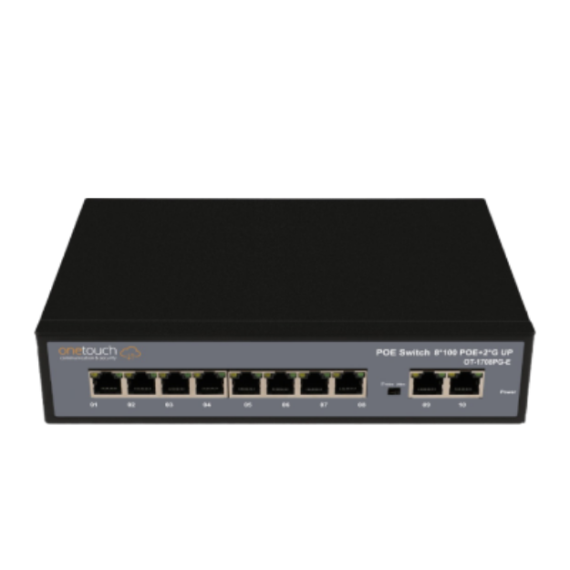 4 Port POE switch with 2 uplink(10/100)unmanaged 
