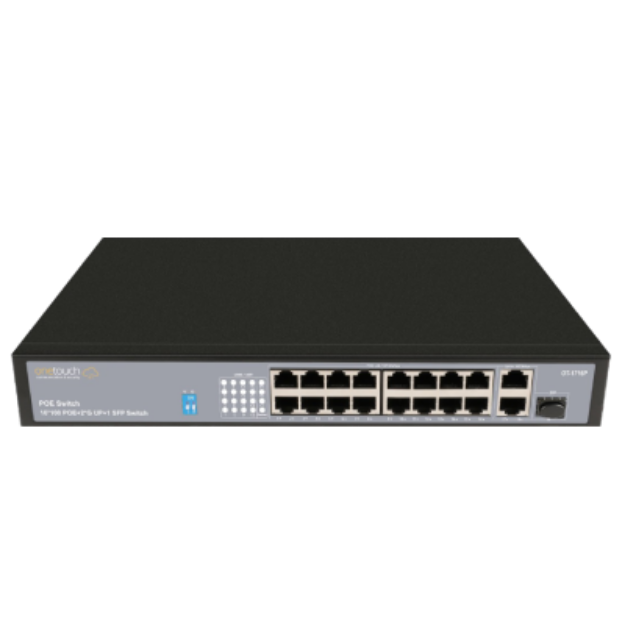 8 Port POE switch with 2 uplink(10_100)unmanaged