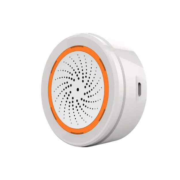 Based Siren Alarm With 110ohm Sound with visual light with usb option 