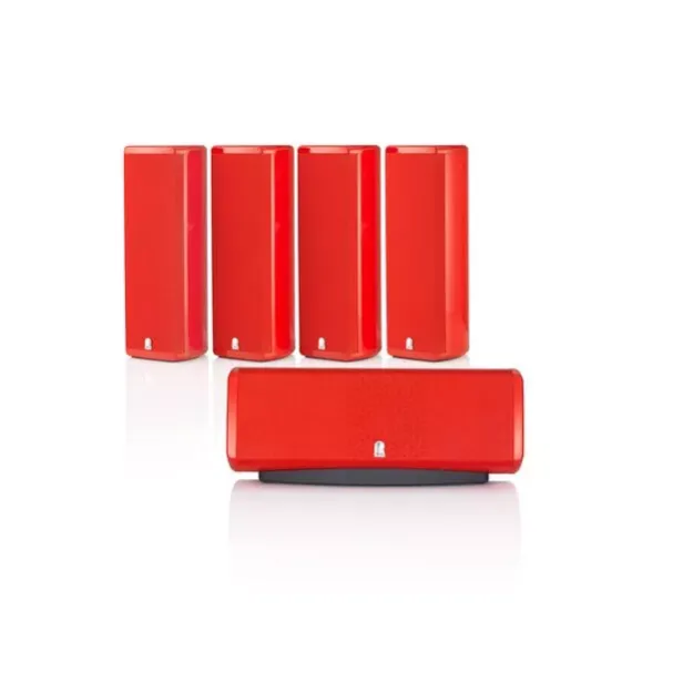 Revel Home Theater Sound Support System Red Gloss