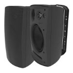 Adept audio 8" 3-Way Surface-Mount Speakers - Black 1080