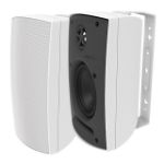 Adept Audio IO50 5.25" Surface-Mount Indoor/Outdoor Speakers White