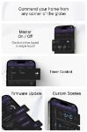 2 Gang Curtain Controller IR Remote & Wi-Fi Switch