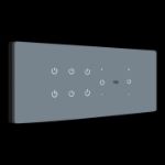 Iotics, 8 Gang (6 Switch + 2 Dimmer) IR Remote Smart Switch