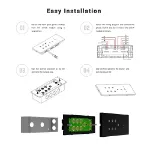 Iotics 8 Gang IR Remote & Wi-Fi Touch Switch