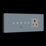 8 Gang (3 Switch + 1 Dimmer + 1 Plug) IR Remote & Wi-Fi