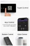 8 Gang (3 Switch + 1 Dimmer + 1 Plug) IR Remote & Wi-Fi Smart Touch Switch