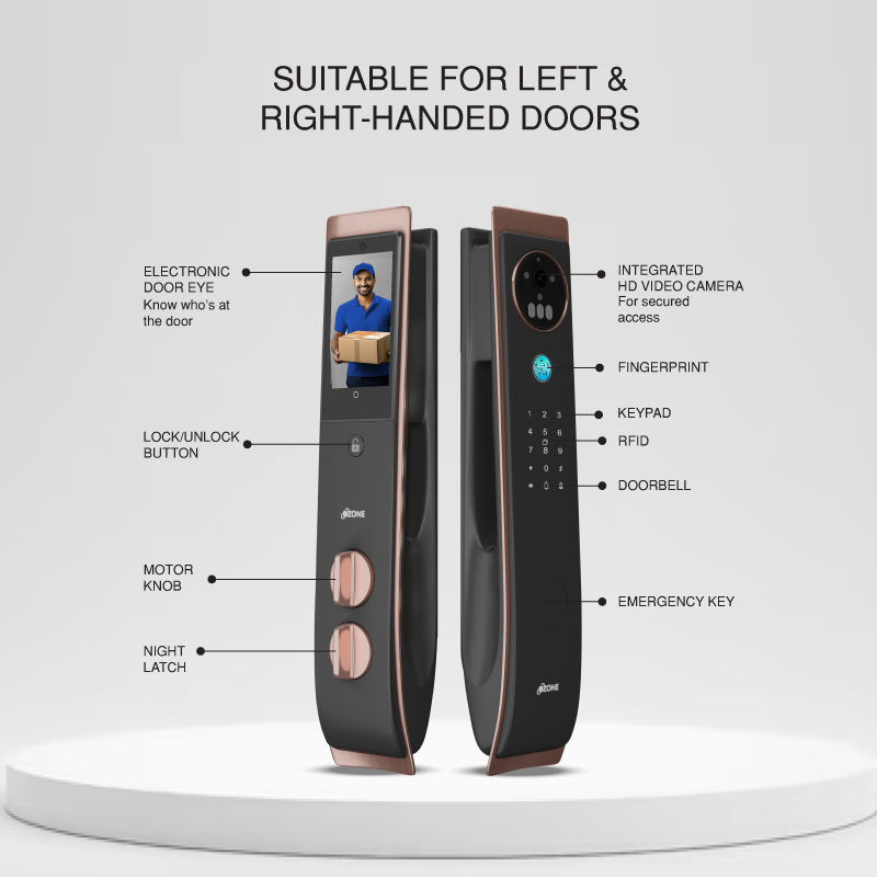 Ozone OZ-FDL-01-Life-AB Smart Door Locks