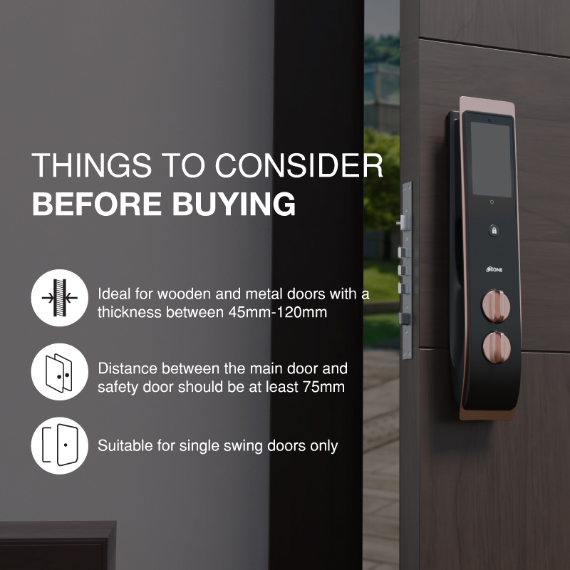 Ozone OZ-FDL-01-Life-AB Smart Door Locks