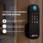 Ozone Double Sided Fingerprint Rim Lock