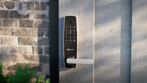 Picture of Godrej Advantis IoT 9 Smart Lock | Made in India Digital Lock for Main Door I Advanced & Highly Secure | 9 in 1 Access | NFC, Smart Watch, BLE Remote, Wi-Fi, Fingerprint | 3 years Warranty I Free Installation