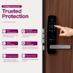 Picture of Godrej Advantis IoT 9 Smart Lock | Made in India Digital Lock for Main Door I Advanced & Highly Secure | 9 in 1 Access | NFC, Smart Watch, BLE Remote, Wi-Fi, Fingerprint | 3 years Warranty I Free Installation