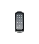 Picture of Godrej Smart Lock |Advantis Crystal Digital Lock for Glass Door | 2 in 1 Access | Pin + RFID, Autolocking Digital | Lock for Office |for Hotel & Home| Glass Door | Black Finish | Free Installation