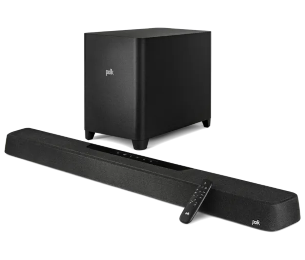 Picture of Polk MagniFi Max AX 5.1.2 Dolby Atmos Soundbar with Wireless Subwoofer